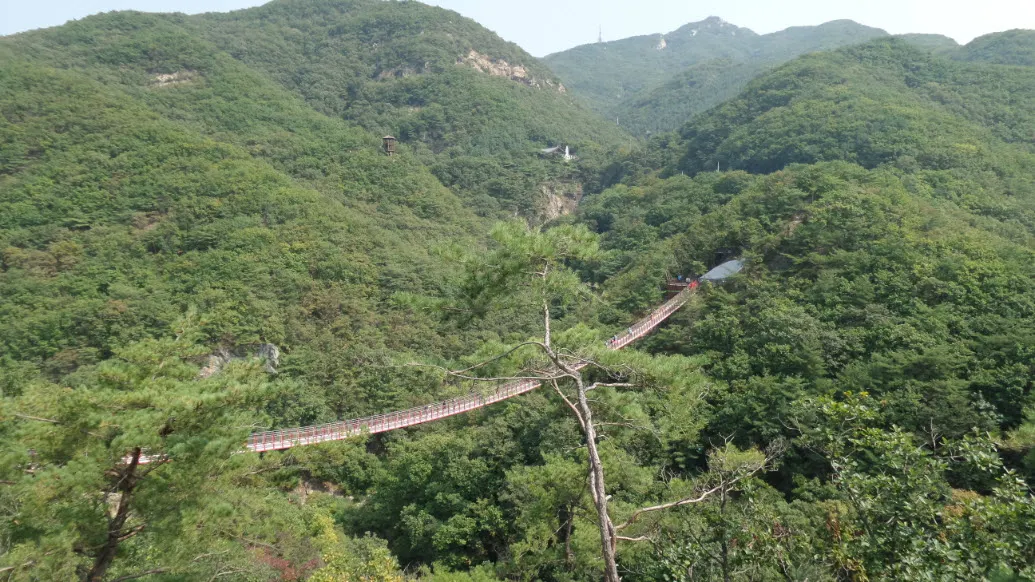 감악산 출렁다리와 범륜사 그리고 운계폭포의 비밀