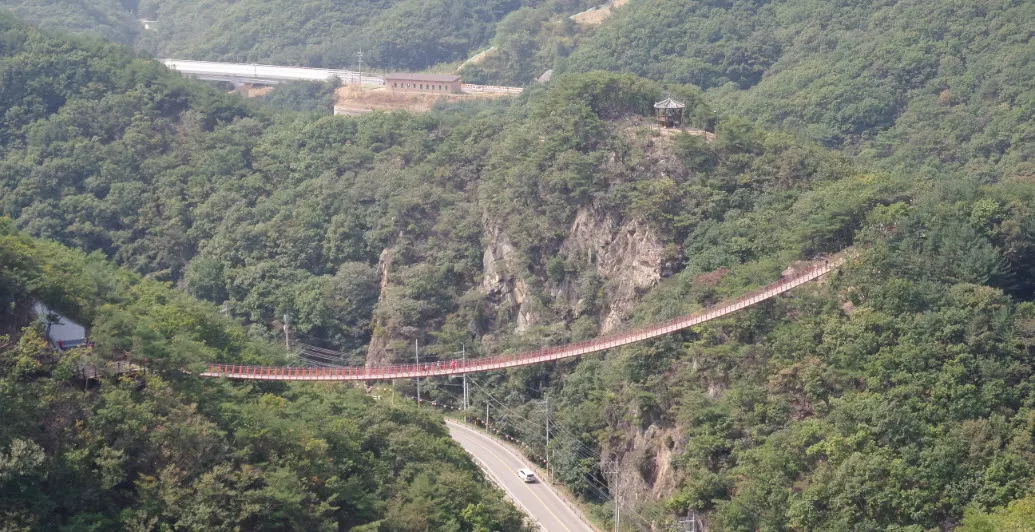 감악산 출렁다리와 범륜사 그리고 운계폭포의 비밀
