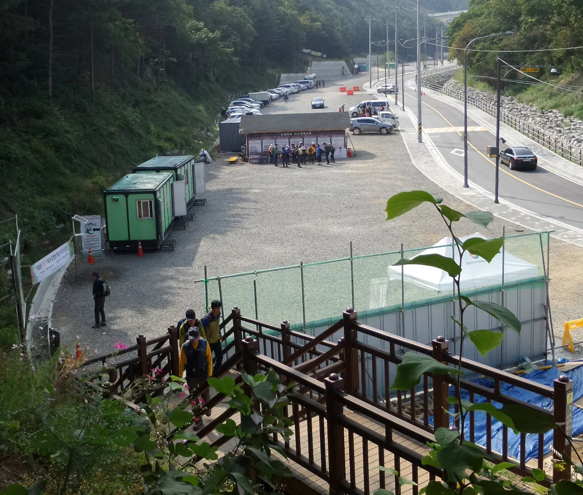 감악산 출렁다리와 범륜사 그리고 운계폭포의 비밀
