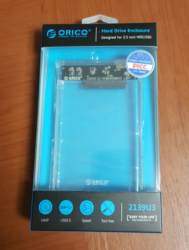 2.5인치 외장하드케이스 - ORICO 2139U3