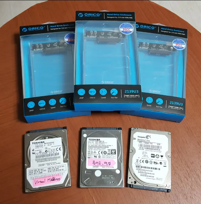 2.5인치 외장하드케이스 - ORICO 2139U3