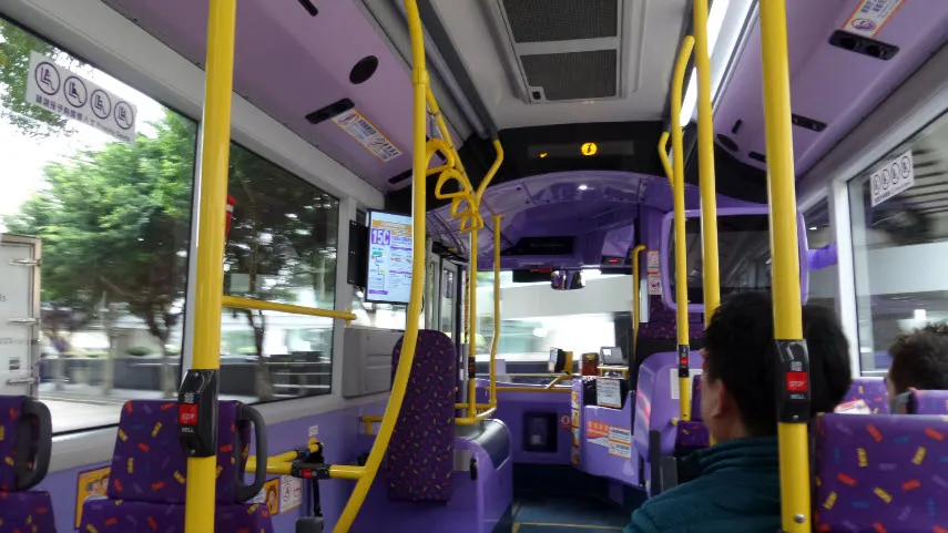 [홍콩여행] 센트럴 스타페리 선착장에서 피크트램 터미널로 가는 15C 버스타기