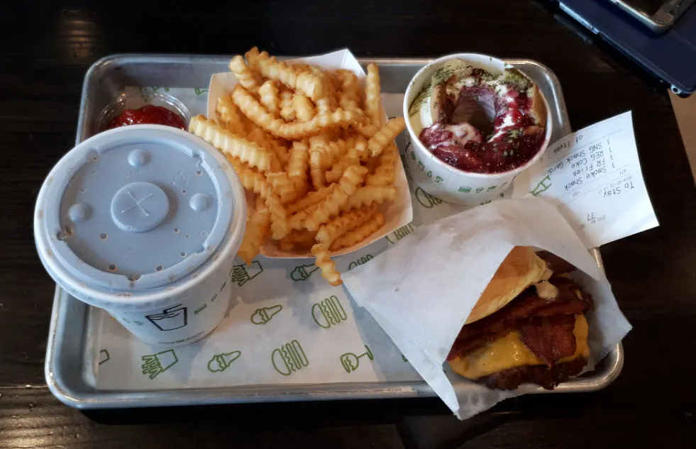 스타필드 고양의 쉑쉑버거를 맛보다.