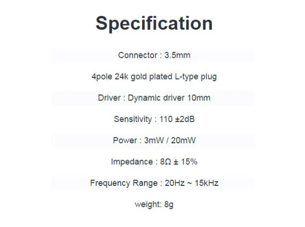 진공관 이어폰 - TGD 라지엘 뉴에디션 (황동 하우징)