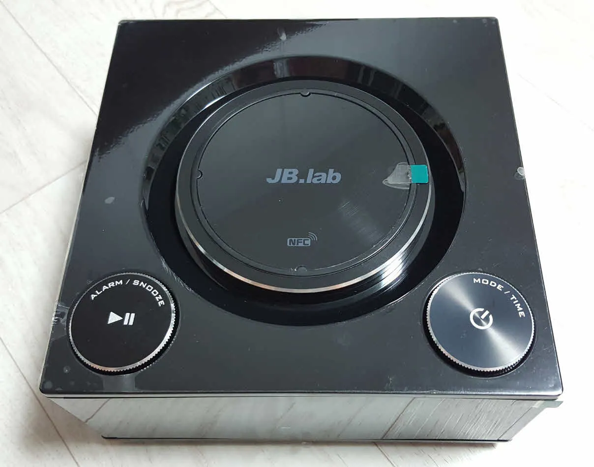 FM라디오가 지원되는 블루투스 스피커 - 블루큐브 블랙 (제이비랩)