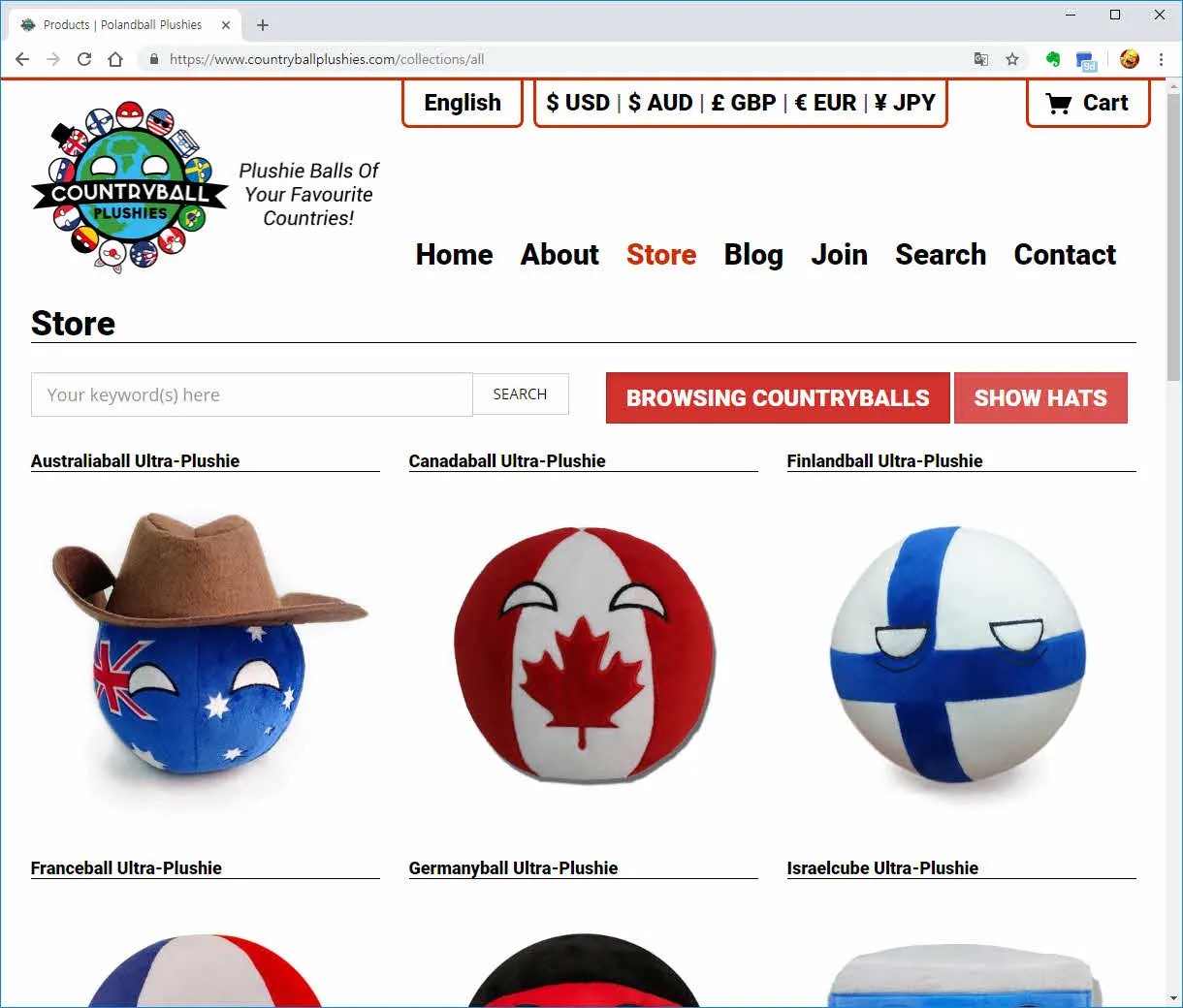 폴란드볼(polandball) 구입하기