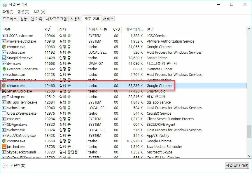 갑자기 PC가 느려질 때 악성프로그램 실행 여부 확인하기