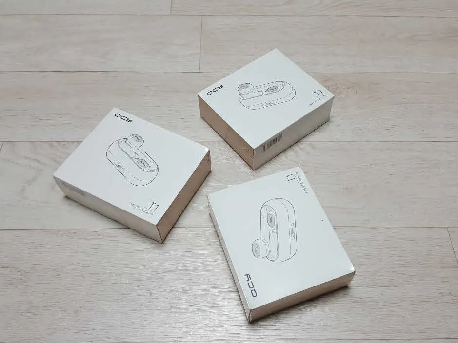 블루투스 무선 이어폰 QCY-T1 직구 후기