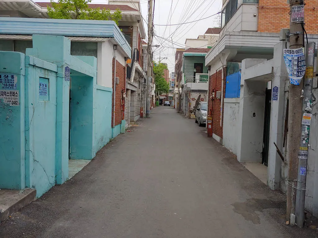 백운2구역 재개발로 사라질 풍경