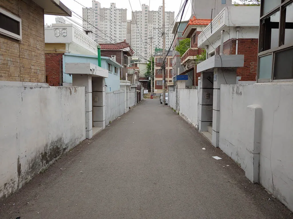 백운2구역 재개발로 사라질 풍경
