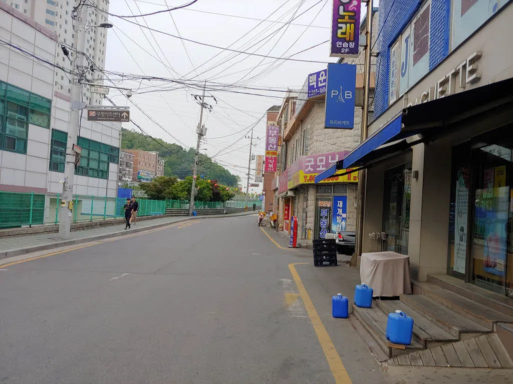 백운2구역 재개발로 사라질 풍경