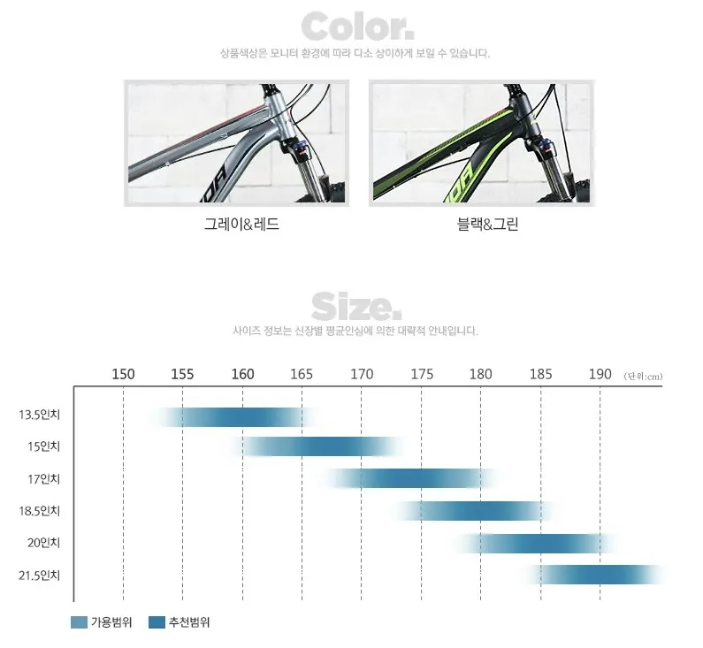 입문용 MTB - 메리다 빅세븐 20D