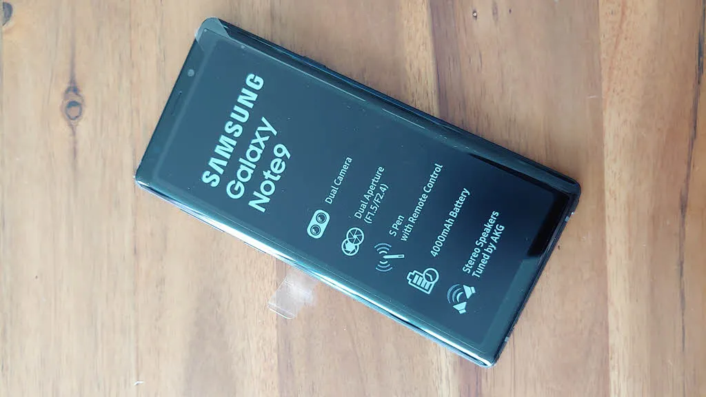 갤럭시 노트9(GalaxyNote9) 개봉기 및 S펜 설정 보기