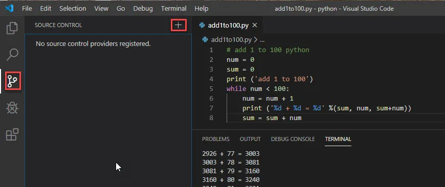 VSCode에서 Windows git 연동