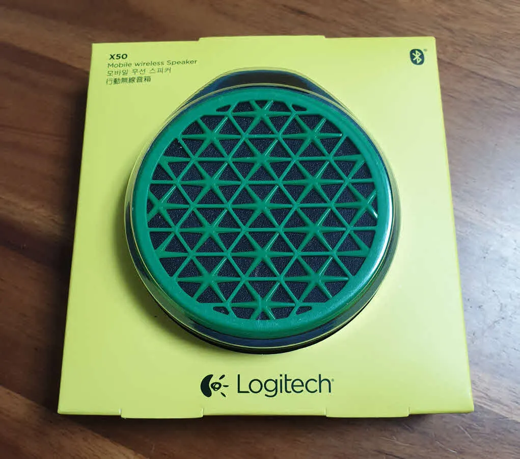 등산용 블루투스 스피커 - Logitech X50