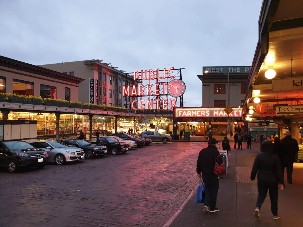 시애틀의 재래시장 - Public Market Center