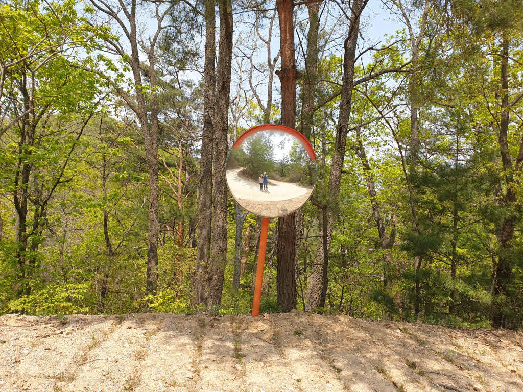 문배마을 진입로