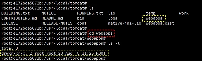Tomcat의 기본 DocumentRoot 경로