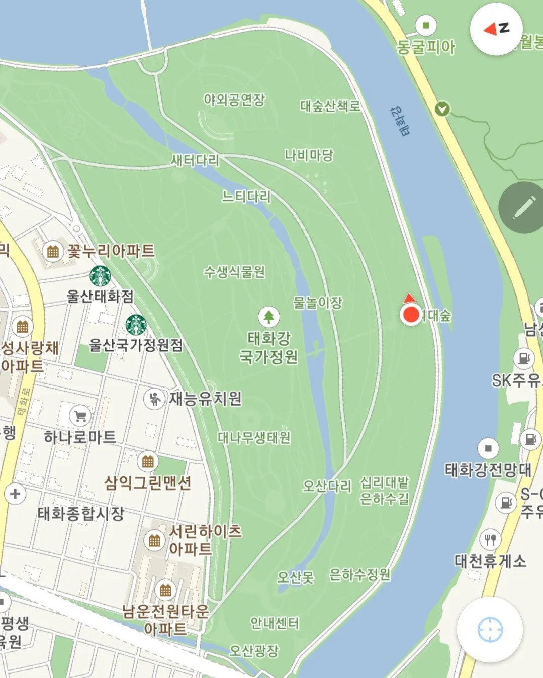 울산 태화강 국가정원 십리대나무숲길