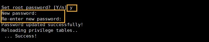 mariadb 관리자 계정 비밀번호 설정