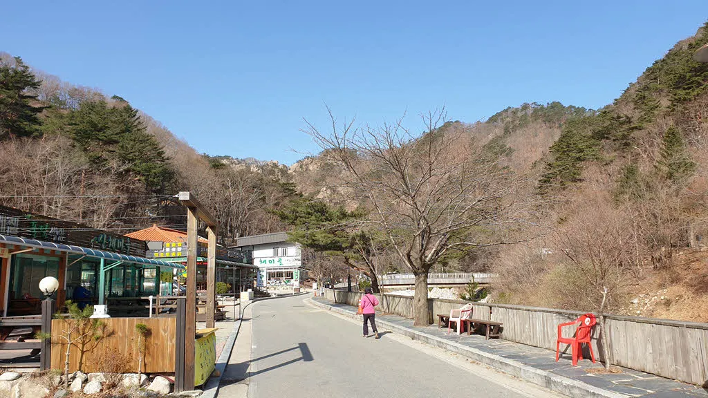 설악산 오색약수터 입구