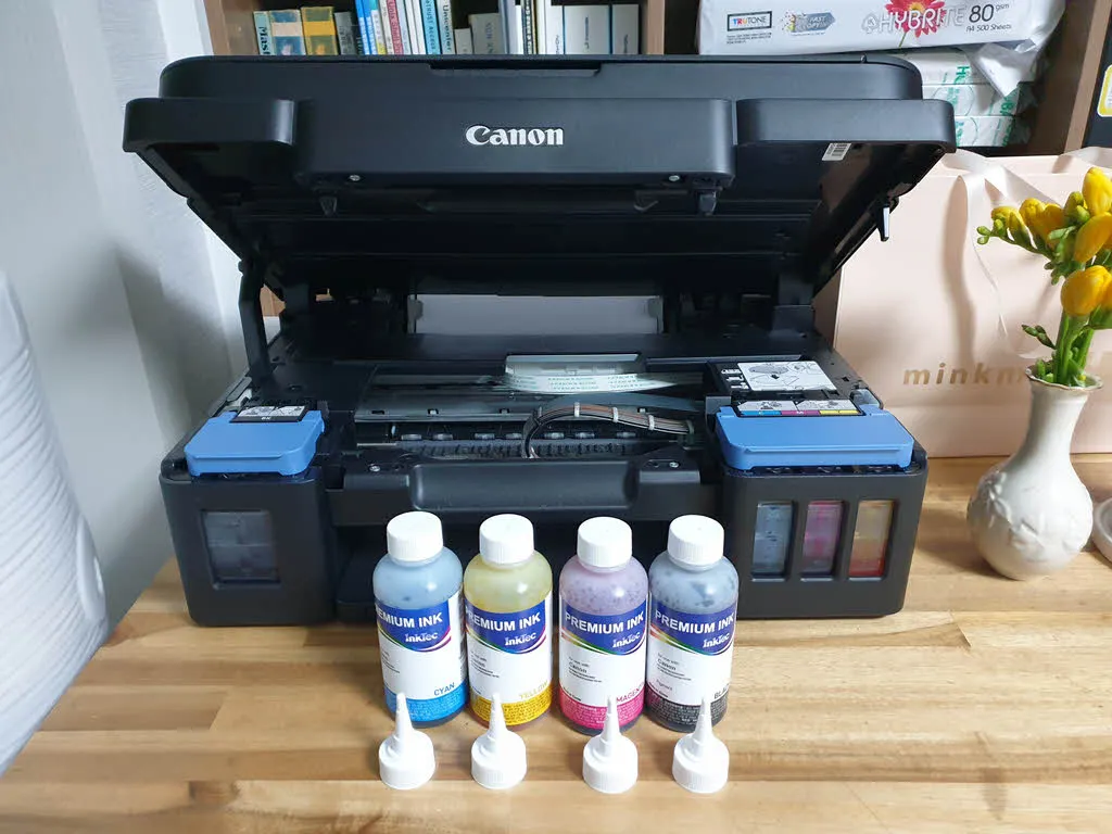 G3900과 GI-990 호환잉크 (InkTec)