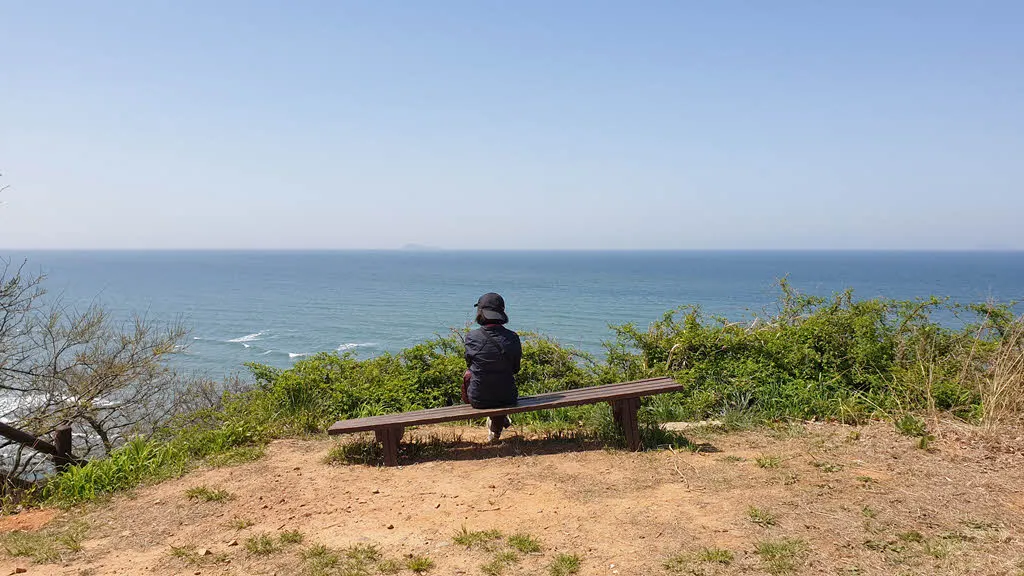 두여해변과 밧개해변