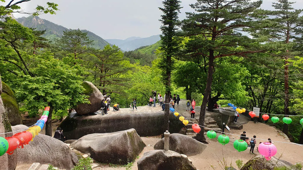 설악산 흔들바위