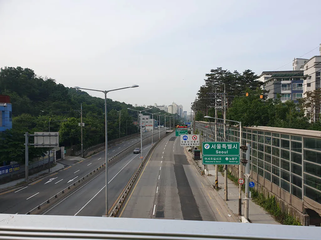 서울과 의정부의 경계구간