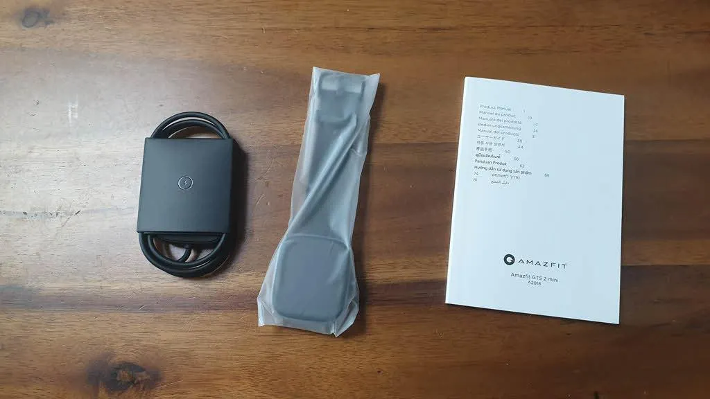 Amazefit GTS 2 mini 구성품