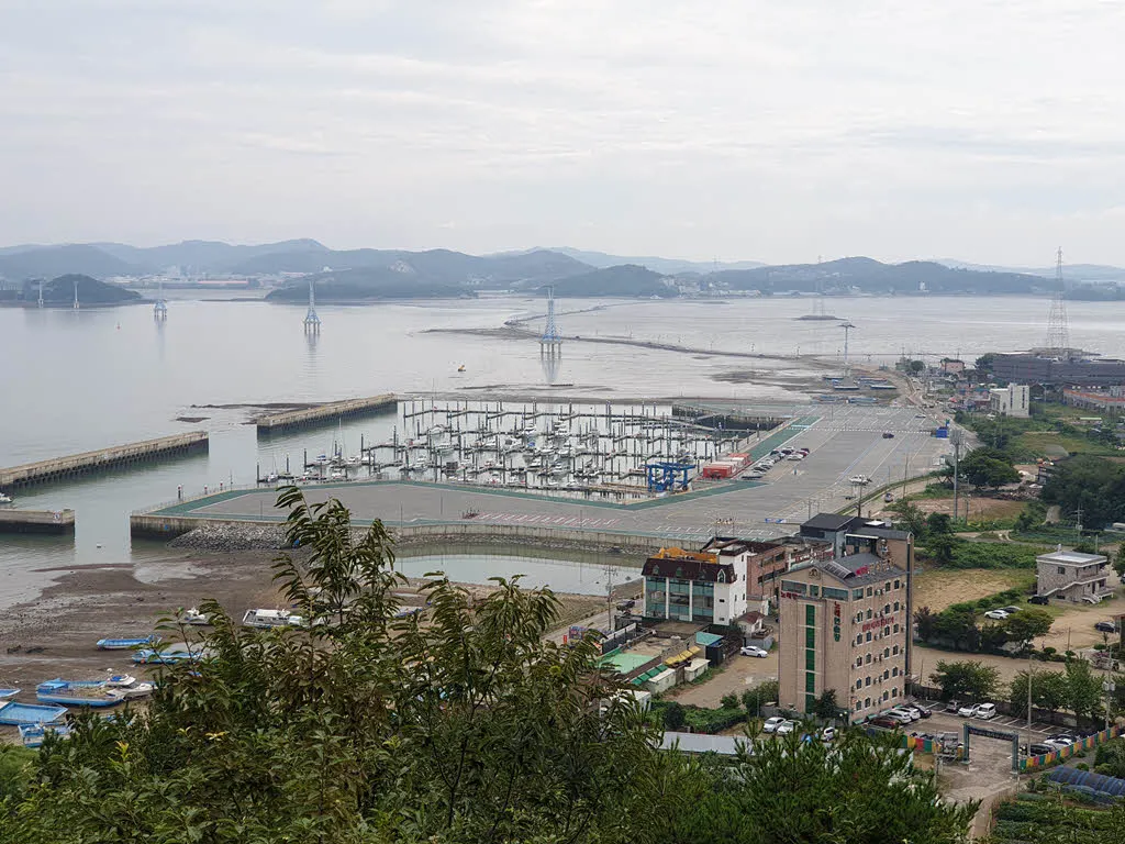 제부도 요트선착장