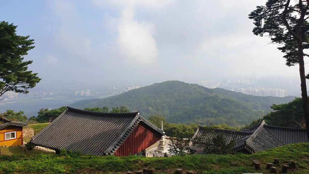 독산성 북쪽방면 (보적사 방면)