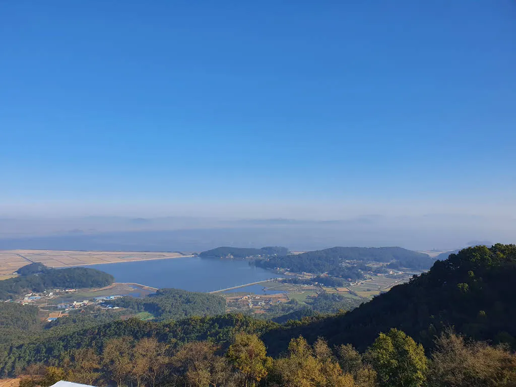 북쪽에 있는 북한