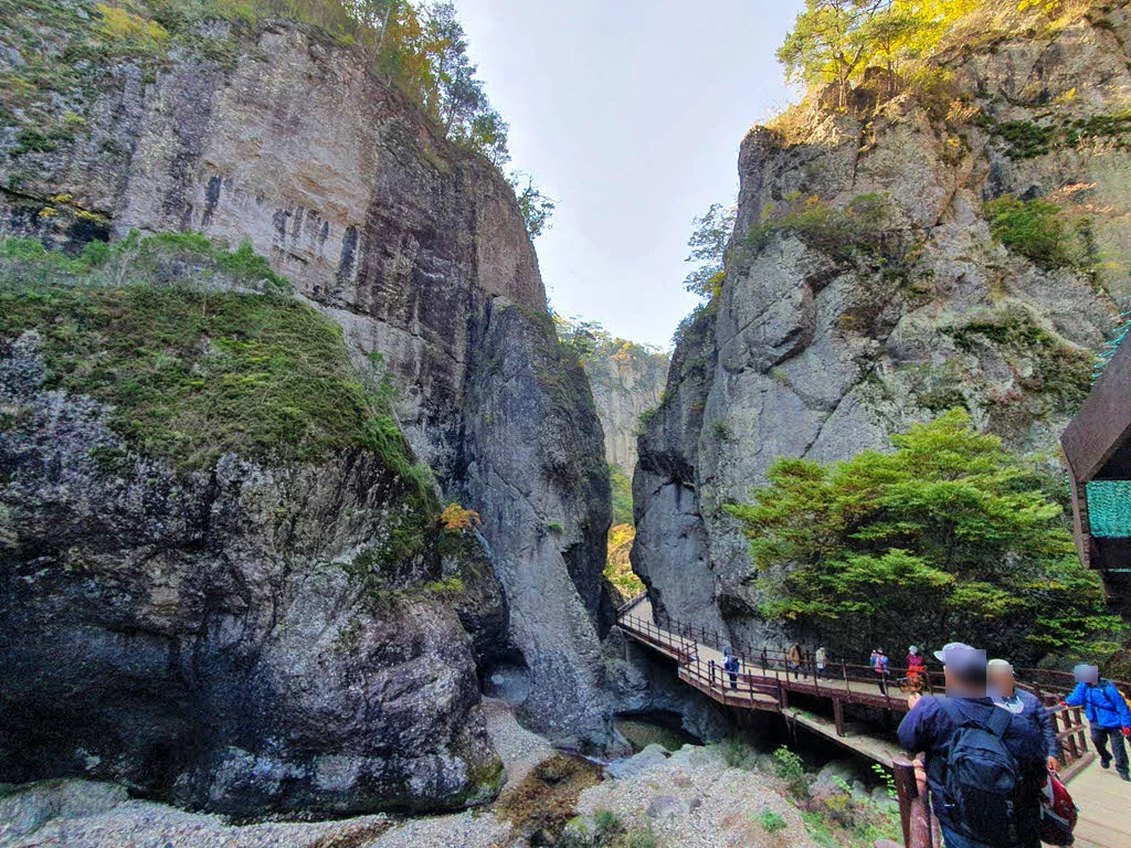주왕산 용추협곡