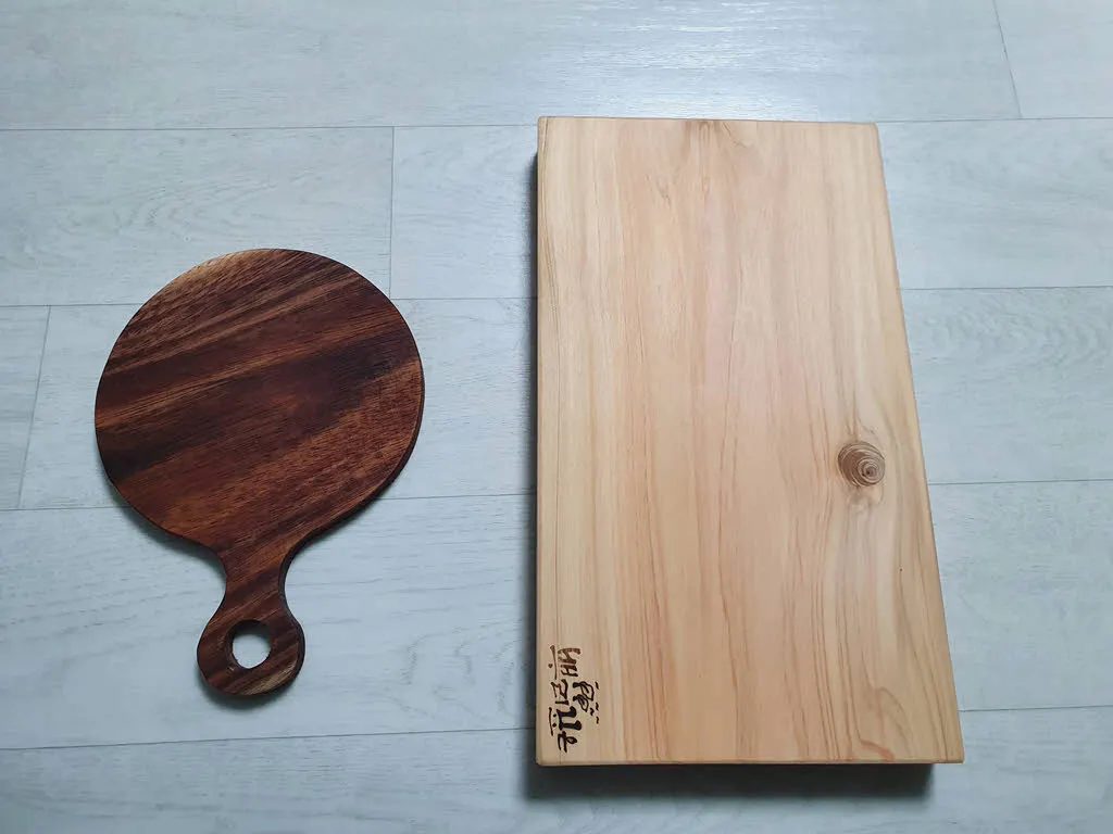 편백도마와 냄비받침