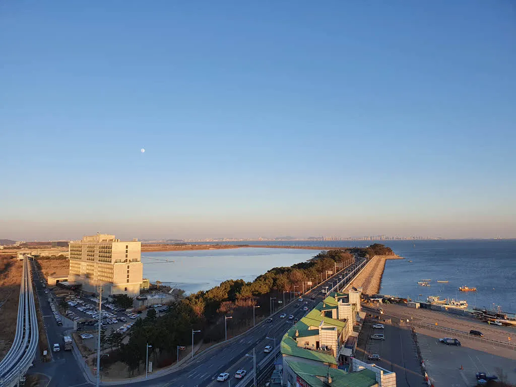 해돋이 명소 - 용유 하늘전망대