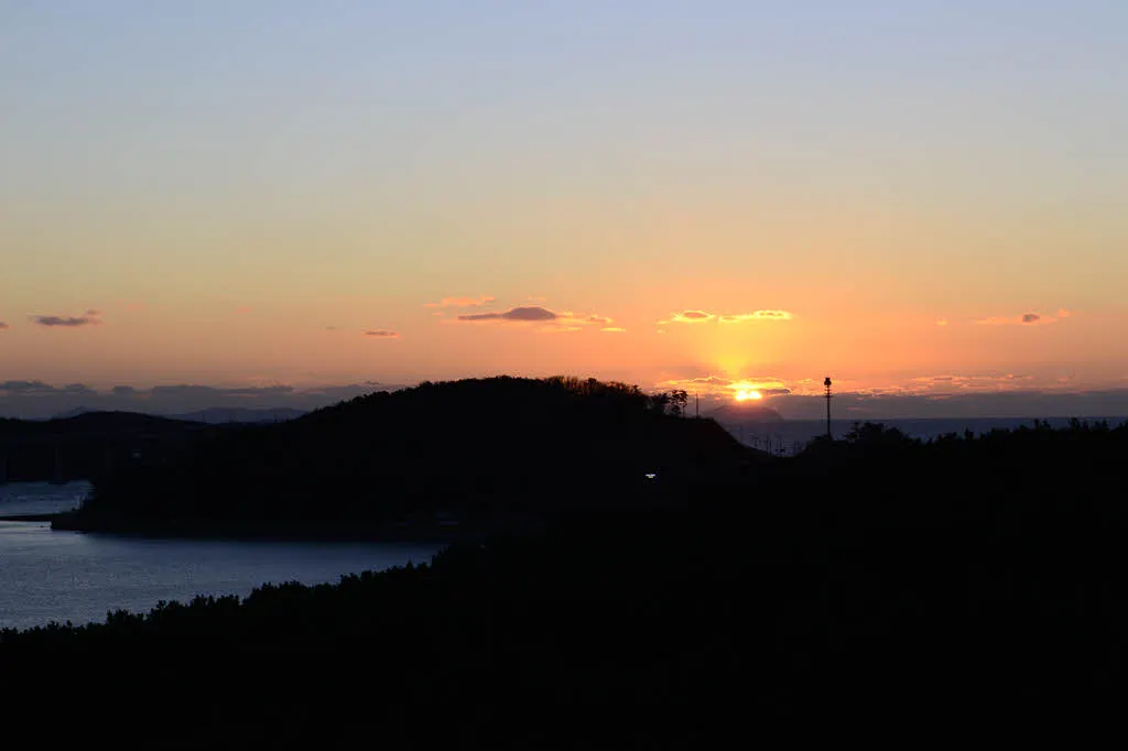 용유 하늘전망대 석양