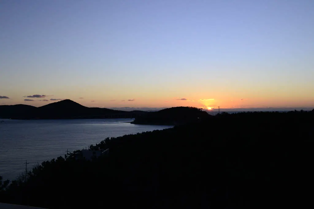 용유 하늘전망대 석양