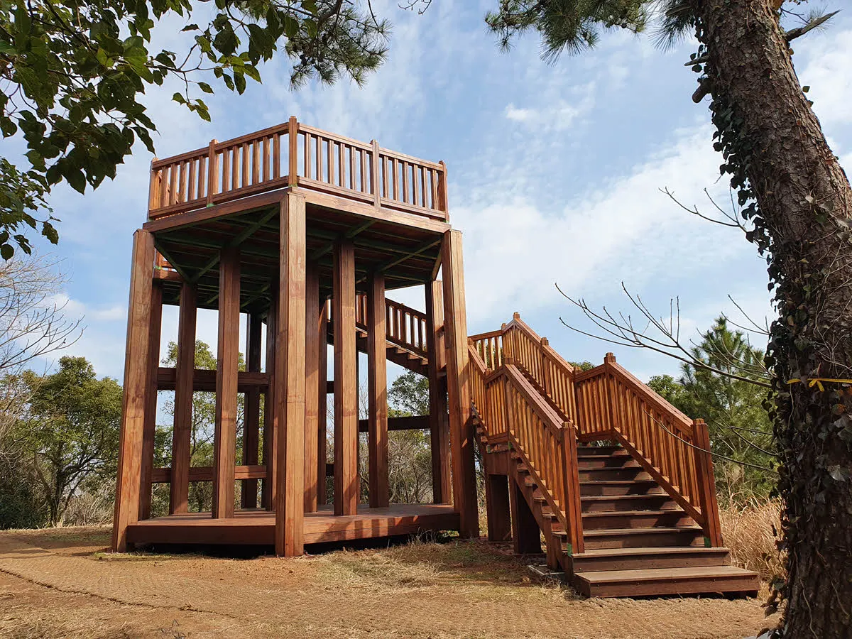 올레길 12코스 녹남봉오름 전망대