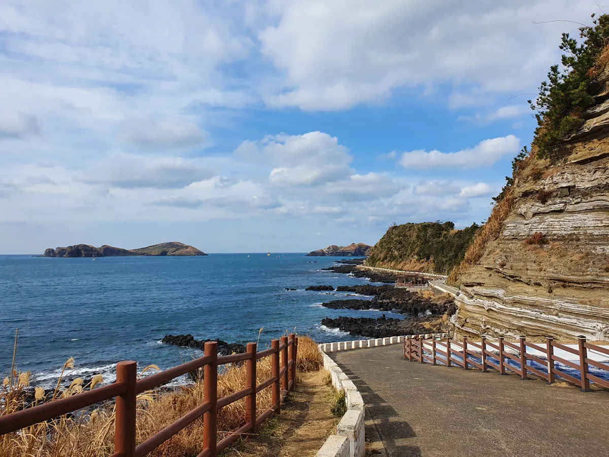 수월봉 지질트레일 코스