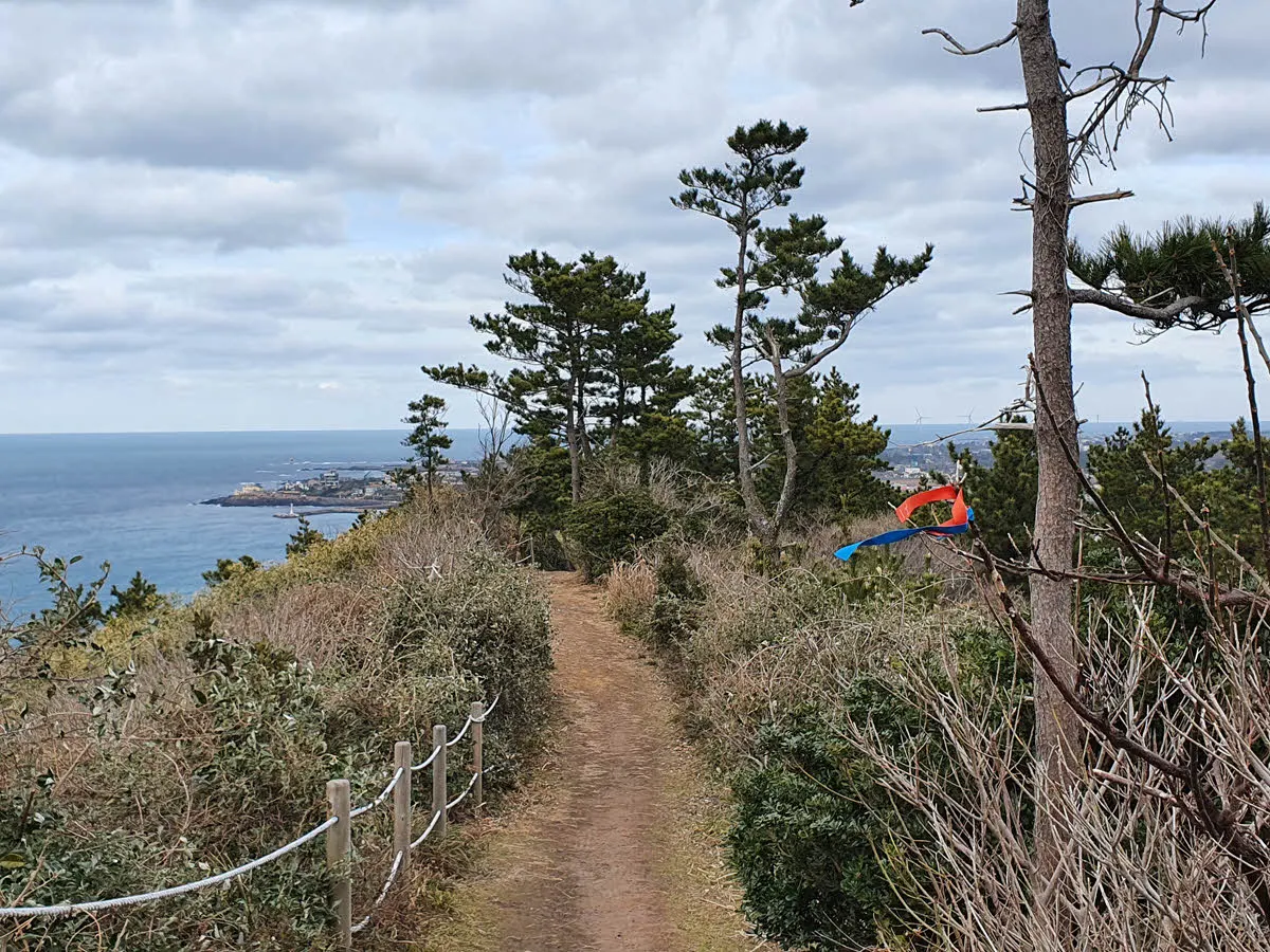 올레길 12코스 당산봉 구간