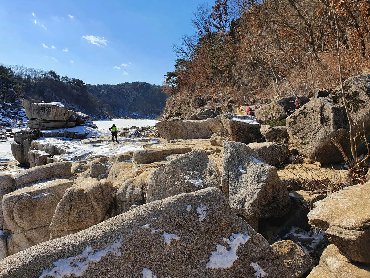 물윗길 가장 험한 구간