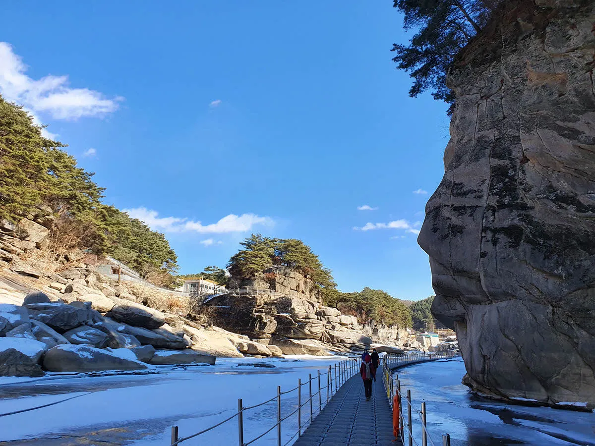 물윗길 막바지 구간