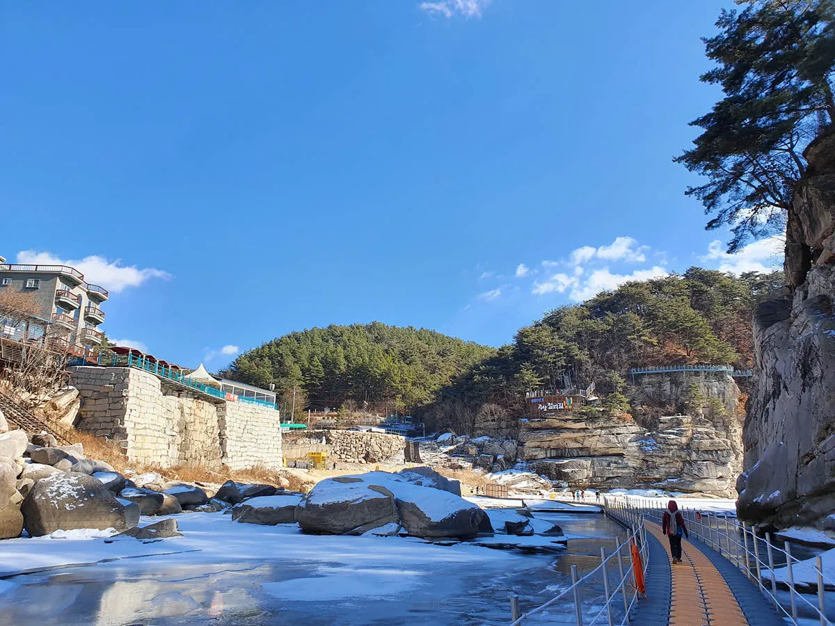 물윗길 순담 매표소