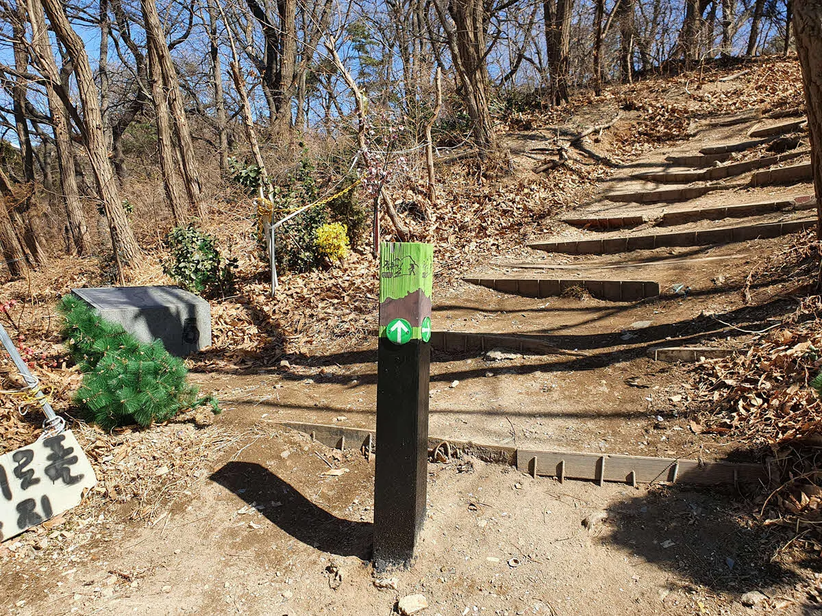 인천둘레길5코스 만월산 입구