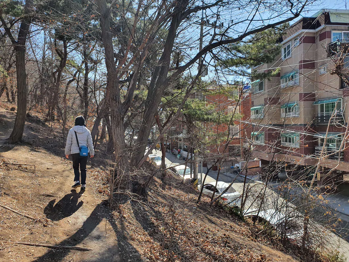 만월산 자락길을 걸어 약사사로 가는 길