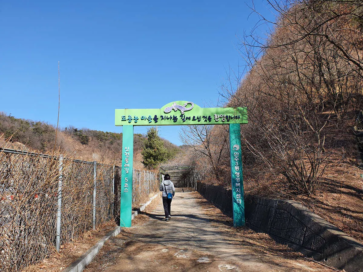 인천 만수산 도롱뇽 마을