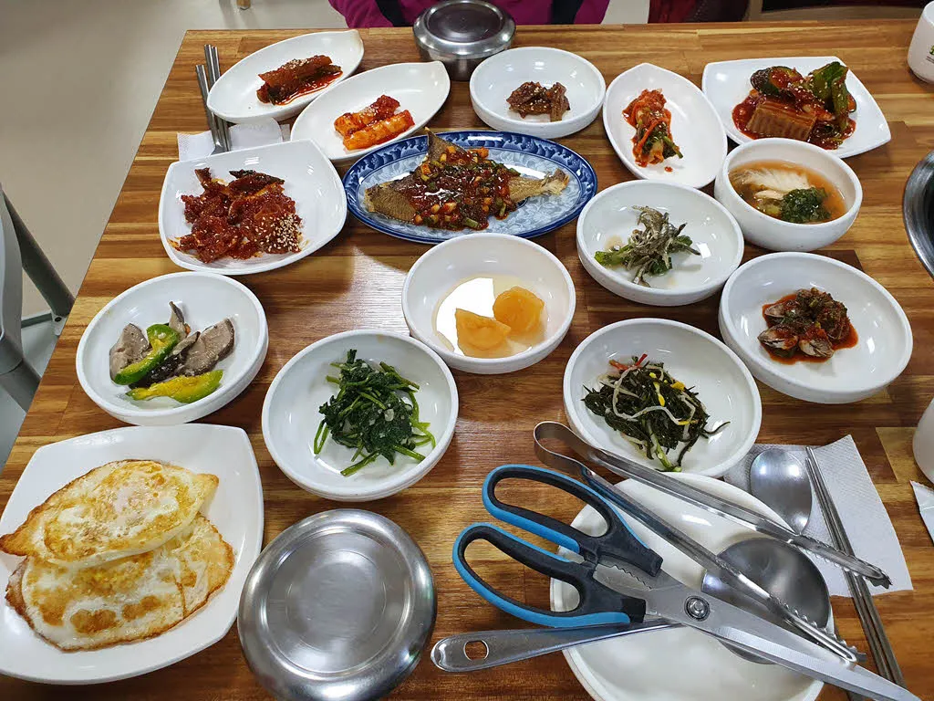 순천역앞 백반 맛집 - 흥덕식당 백반의 반찬
