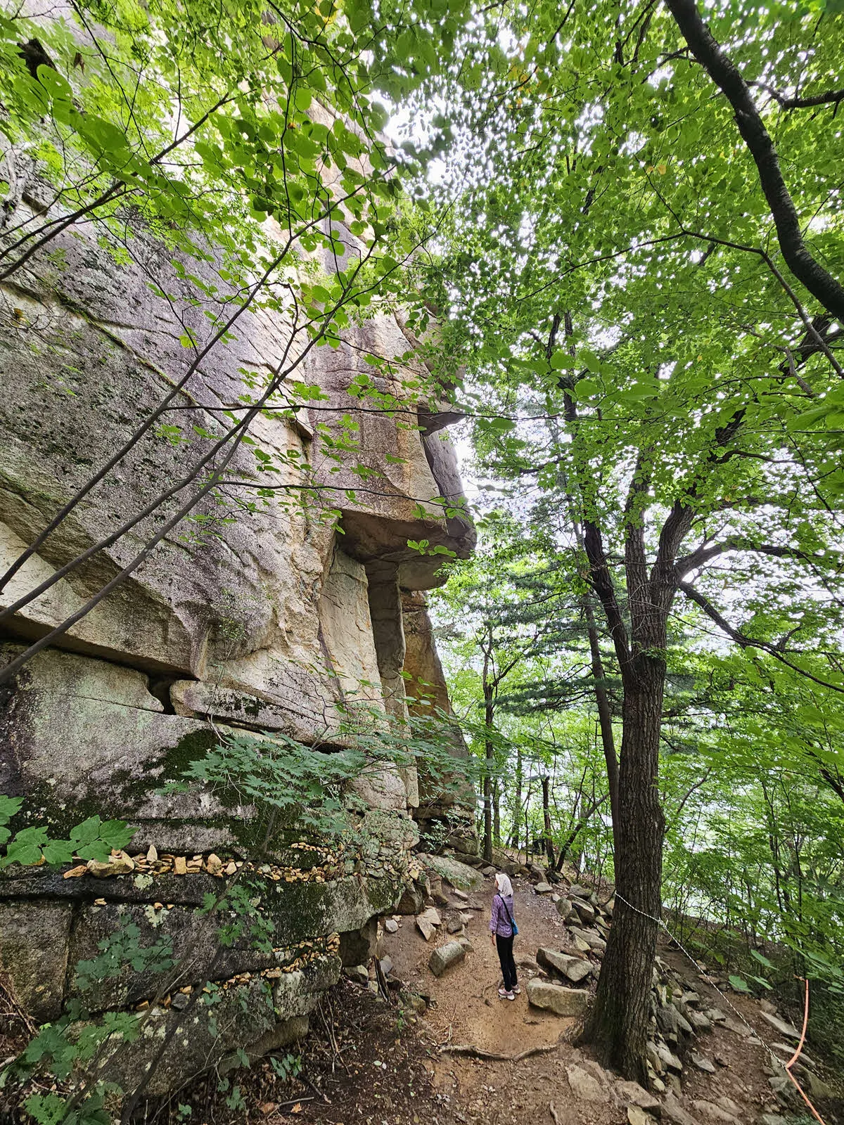두타산 기암절벽